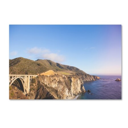 Trademark Fine Art Ariane Moshayedi 'Bixby Bridge 4' Canvas Art, 12x19 AM0248-C1219GG